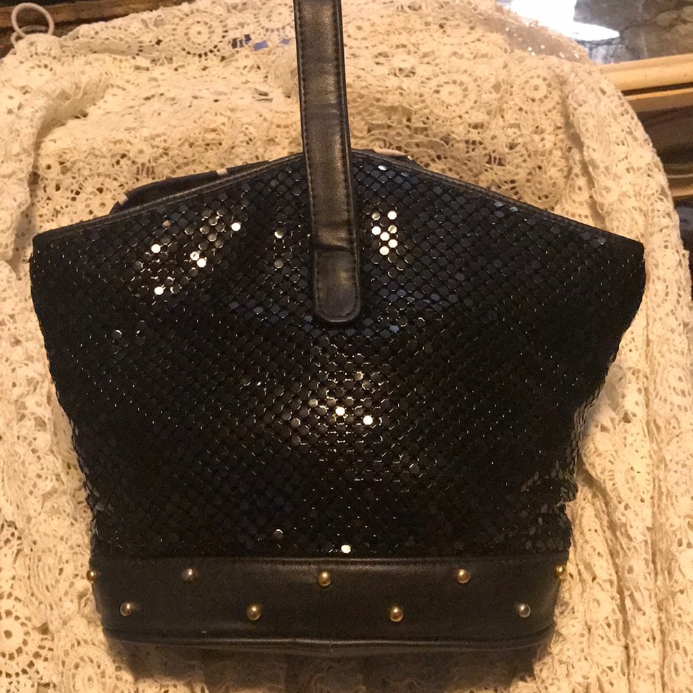Whiting and Davis hand bag